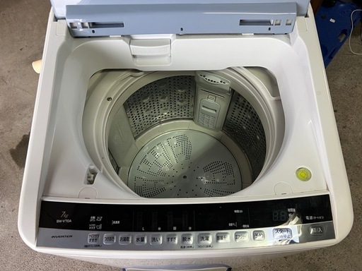 HITACHI BW-V70A 日立ビートウォッシュ7kg 2017年製
