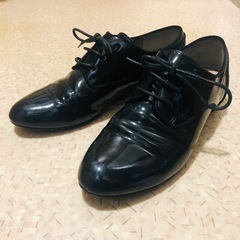 Pitti ピッティ レースアップ シューズ 23.5cm レデ...
