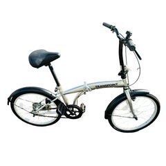 自転車 折りたたみ式 20インチ 通勤通学 A10034の画像