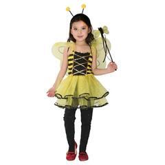 ハロウィン 衣装 子供 ミツバチ コスプレ 仮装 キッズ の画像