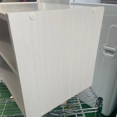 カラーボックス　1段　仕切り有りの画像