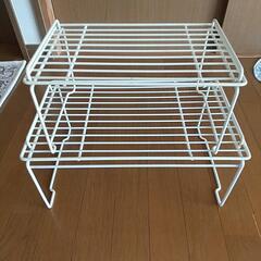 ワイヤーラック2個セット