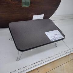 ★ジモティ割あり★  折り畳みテーブル 黒 H45×D30×W1...