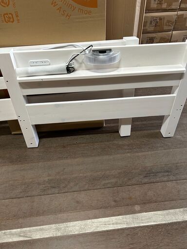 シングルベット　ヘッド　フッド　引き取り限定（佐賀県）新品　DIY用加工して手作りベット