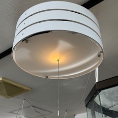 【超美品‼️】日昇 4灯LEDシーリングライト 照明器具 ペンダントライト プルスイッチ パナソニック製パルックLED球4個付き♪の画像