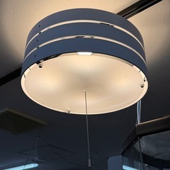 【超美品‼️】日昇 4灯LEDシーリングライト 照明器具 ペンダントライト プルスイッチ パナソニック製パルックLED球4個付き♪の画像