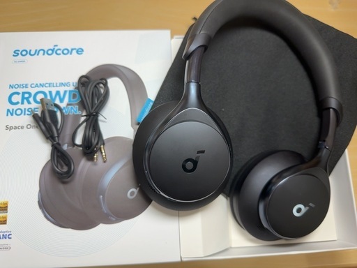 ヘッドフォン ANKER soundcore space one
