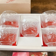 【値下げしました】未使用品 ガラス 小鉢 5個 石塚硝子の画像
