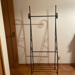 アイアン　ハンガーラック
の画像