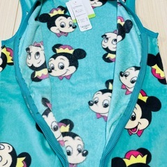 【新品】Disney ディズニー スリーパー ミッキー  レトロ 80-100の画像