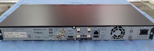 ブルーレイレコーダー BD-NW510 シャープ 2017年製 500GB 2チューナー