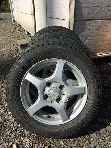 155/65R13スタッドレスタイヤホイールセット4本