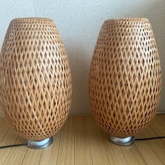 【中古品】IKEAランプ２個セット