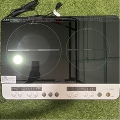  2023年製 アイリスオーヤマ IH 2口コンロの画像