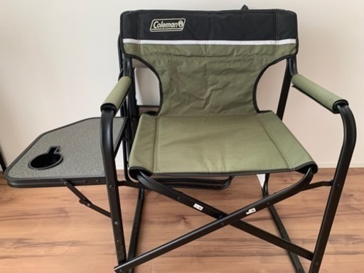バラ売りも相談に乗ります。2脚セット♡Coleman テーブルつきアウトドアチェア