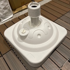 (引き渡し予定者決定)　新品　のぼり棒　旗立て　伸縮可能　白　　