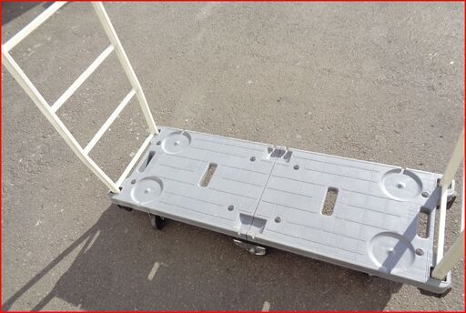 6000-】KAWAJUN/河淳 ストックカート ST420 6輪 運搬/台車 (🍌バナナ8