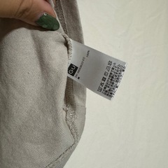 🌈美品　GU クロップドTシャツ　Mの画像