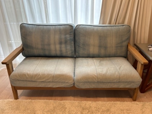 最終価格！WTW デニムソファー TISMO