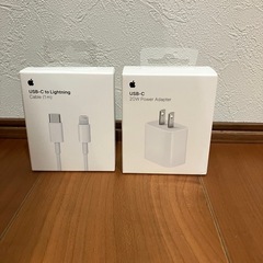 受渡し決定Apple純正 20W USB-C   lightni...