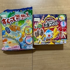 すくって金魚　たのしいおまつりやさん　知育菓子