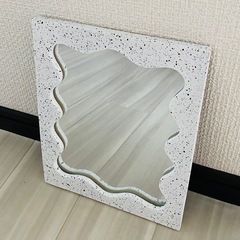 新品　ミラー　鏡　25×20cm　の画像