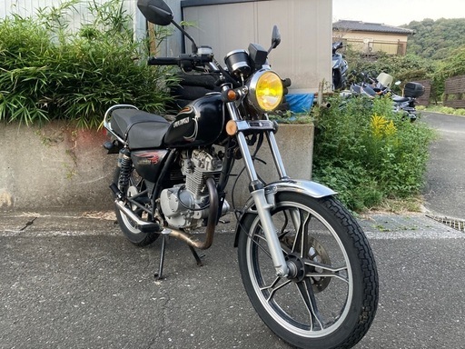 軽整備済み‼️ GN125H 社内マフラー　配送可能　現車確認可能