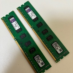【終了】【断捨離】デスクトップPC用　メモリ　DDR3 8GB