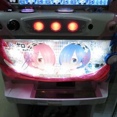 パチスロ実機 Reゼロから始める異世界生活 A6 双子パネル リゼロ