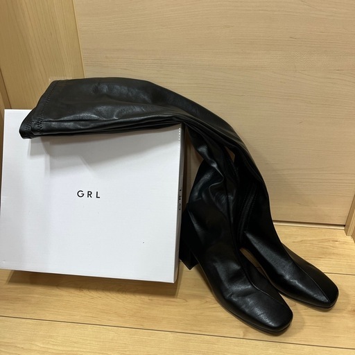 ニーハイブーツ 24cm GRL