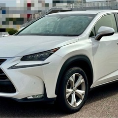 レクサスNX 300h バージョンL サンルーフ 赤茶革シート【...