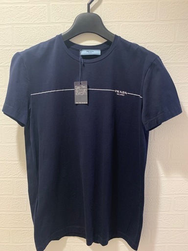 美品！プラダPRADA レディース半袖カットソーTシャツ