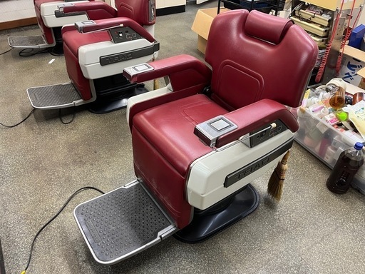 アンティークバーバーチェア　理容室美容室に