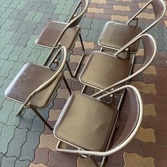KOKUYO製　折りたたみのパイプイス　3脚バラ売り可　早く取りに来ていただける人優先の画像