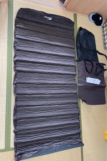 FIELDOOR  キャンプマット(インフレーターマット)　10cm ほぼ新品
