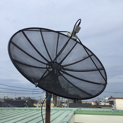 海外衛星受信用アンテナセット