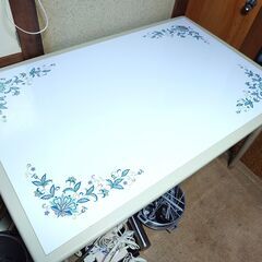 レトロテーブル　約１２７ｘ８２ｃｍ■昭和レトロ　ダイニングテーブ...