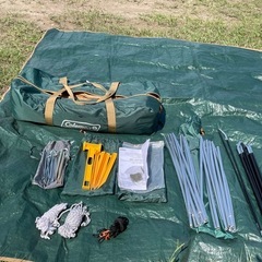 コールマン　タフドーム2725  美品、おまけ純正グランドシートあり！の画像