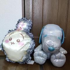 ちいかわスヌーピー大きめぬいぐるみ　タグ付の画像