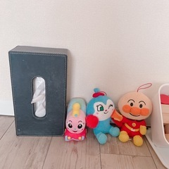 アンパンマンぬいぐるみ　積み木　の画像