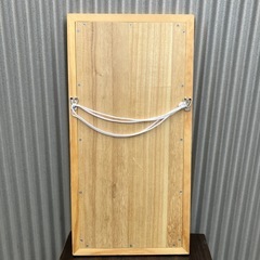 【お取引き中】木製 木製フレーム ミラー 鏡 木製ミラー 木 ハンドメイド 全身鏡 壁掛けミラー 壁掛け 置き型鏡の画像