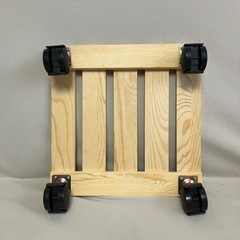 お取引き中【新品】キャスター付きすのこ　角型　28㎝の画像