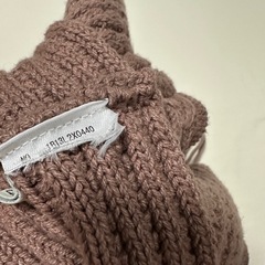 🌈美品　earth music&ecology ケーブルニットビスチェ の画像