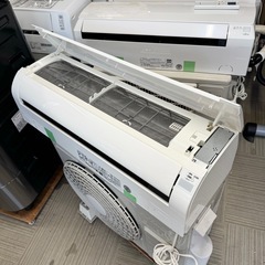 【超美品‼️】日立 2018年製 6畳用エアコン ステンレスクリーン白くまくん くらしセンサー搭載 eco運転 100V/2.2kwの画像