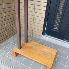 手すり付き踏み台