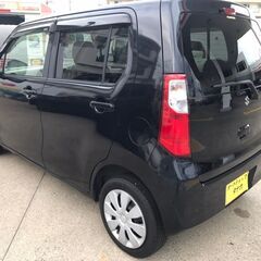 人気のワゴンR黒！ナビ、ドラレコ、TV付！車検もたっぷりの画像