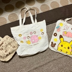 ミスド　ポケモン　トートバッグ　ランチバッグ