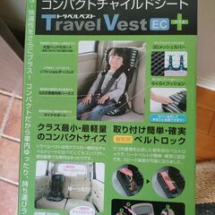 車用チャイルドカーシートを差し上げます