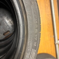 コンチネンタル スポーツコンタクト5 195/45R17 4本 9分山 新車外し の画像
