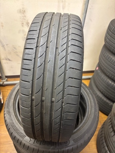 コンチネンタル スポーツコンタクト5 195/45R17 4本 9分山 新車外し